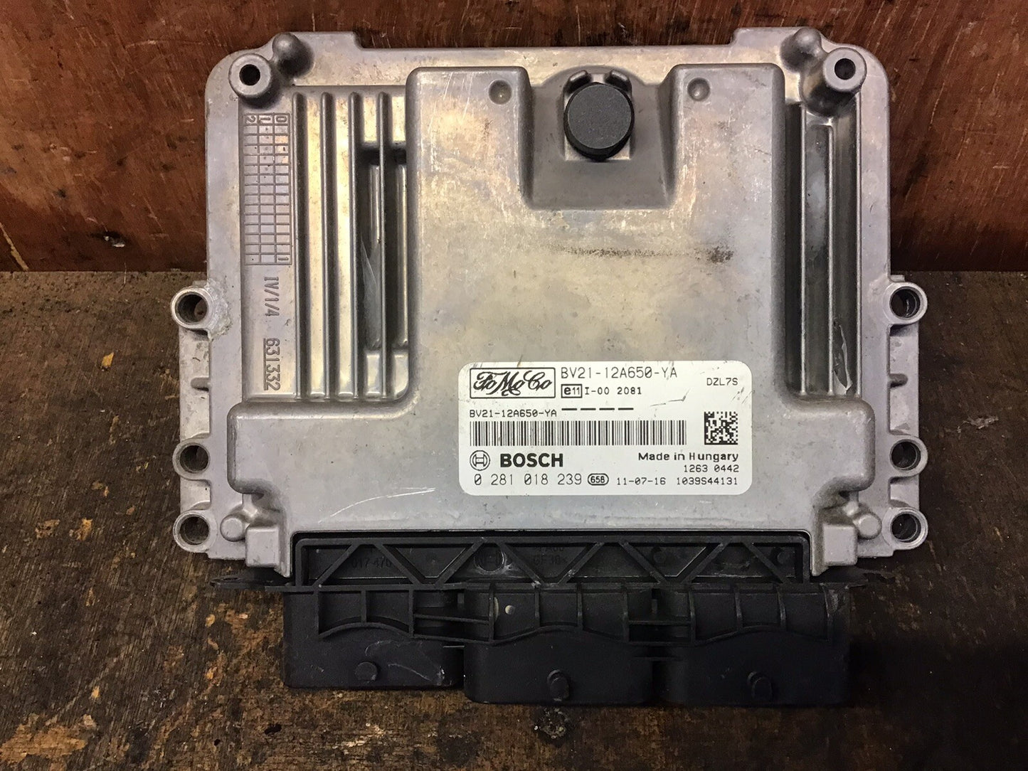 FORD FIESTA MK7 1.4 DIESEL ENGINE ECU BV21-12A650-YA F6JD/KVJA 2008-2012