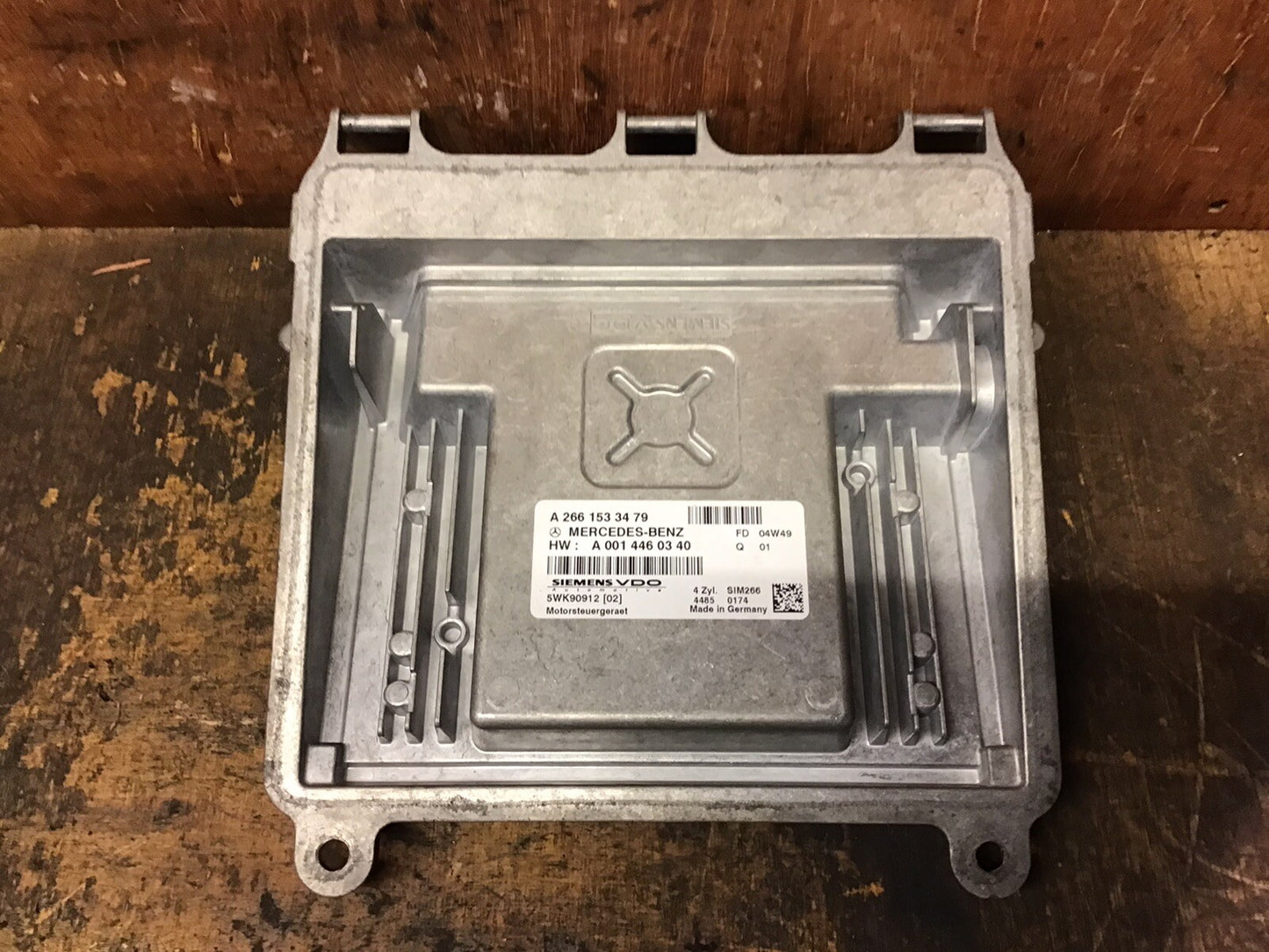 MERCEDES A CLASS W169 1.5 PETROL ENGINE CONTROL UNIT ECU A2661533479 2005-2012