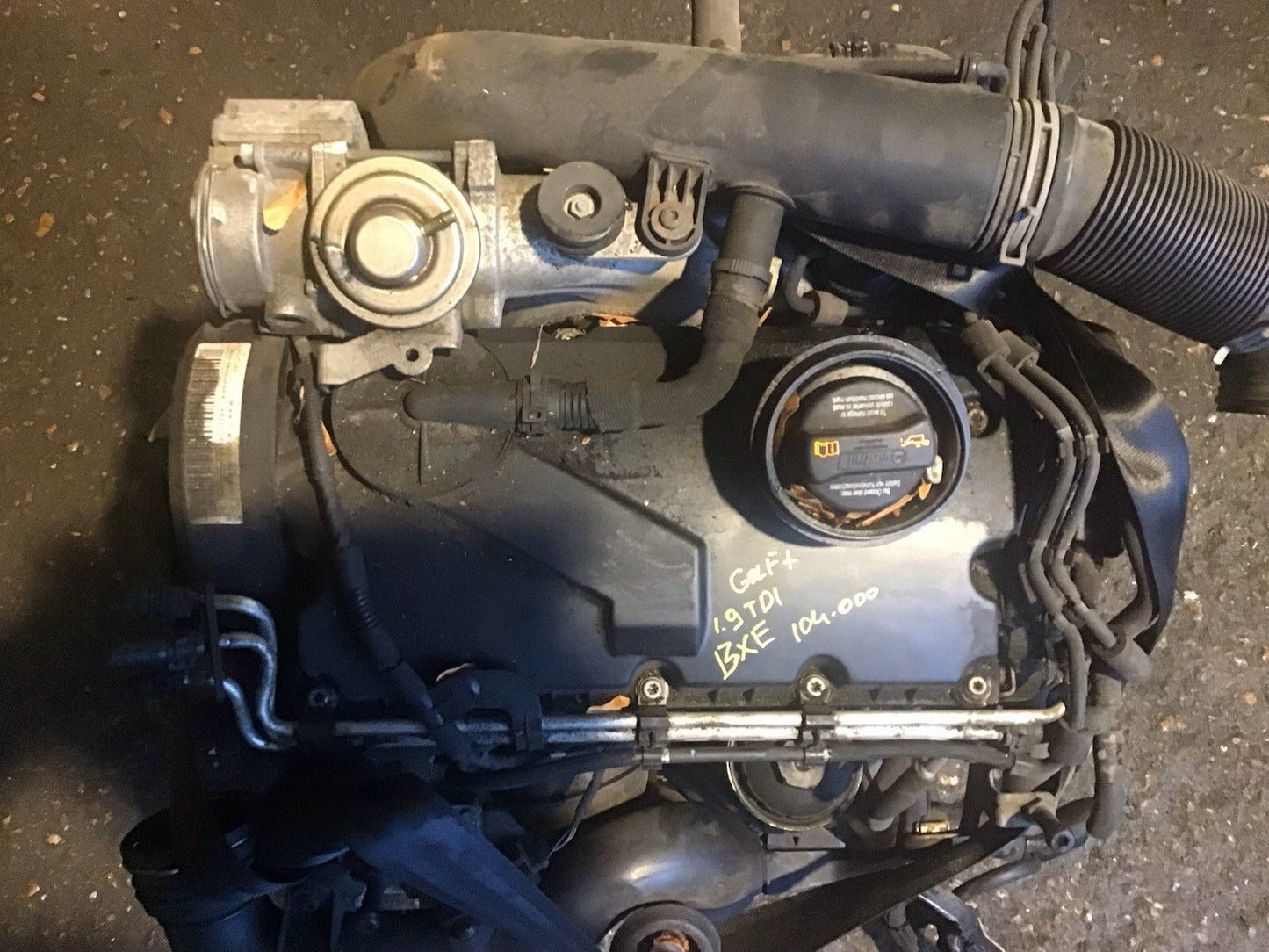 VOLKSWAGEN GOLF MK5 1.9 TDI DIESEL ENGINE CODE BXE 103000 MILES 2004-2008