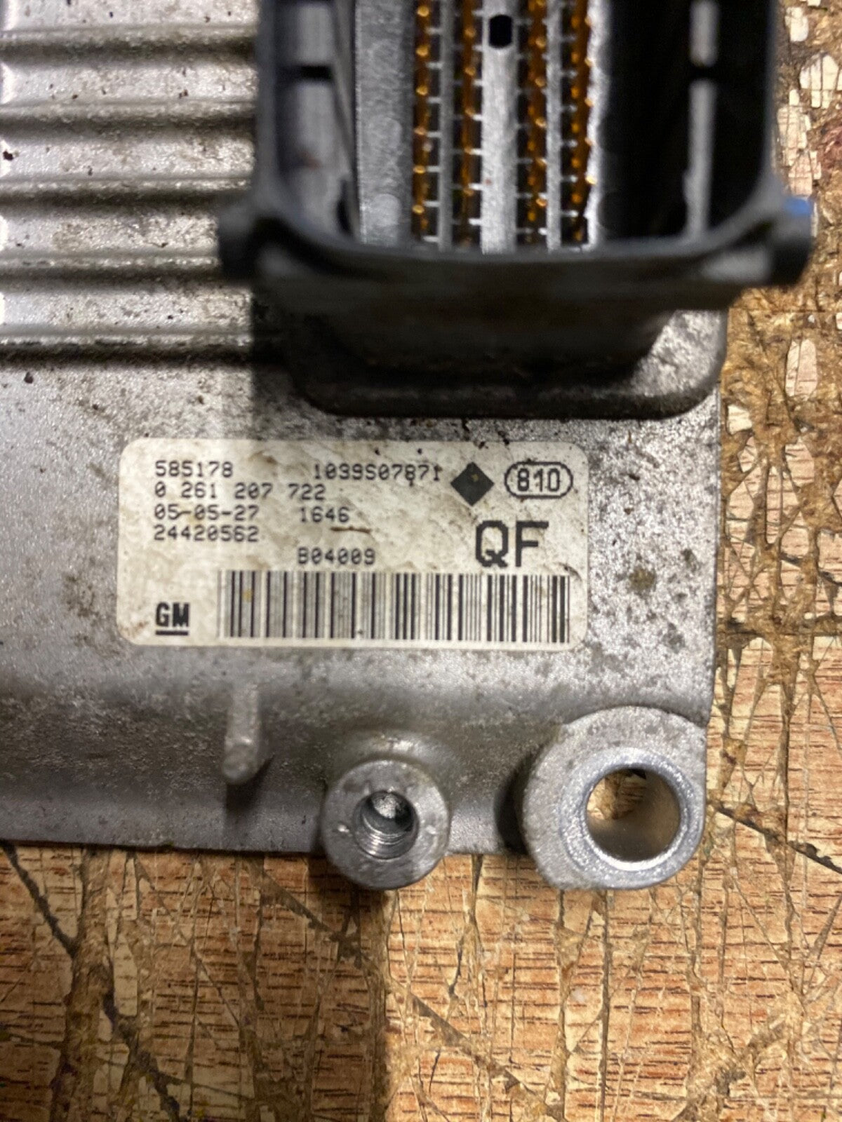 VAUXHALL ASTRA  1.4 PETROL  ECU KIT 0261207722 24420562 Z14XEP  2005-2009