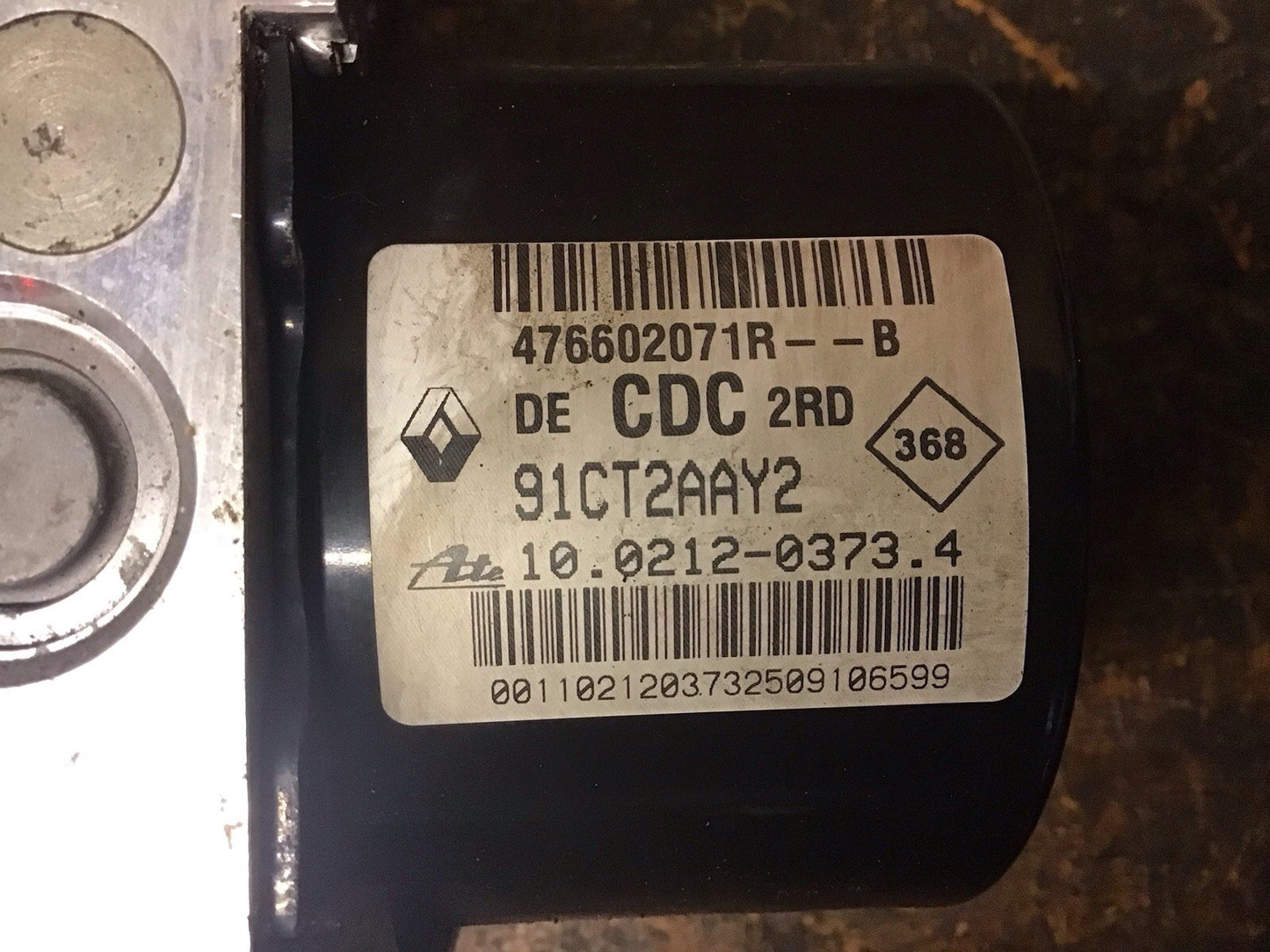 RENAULT LAGUNA MK3 ABS PUMP MODULE 1.5DCI 476602071R 2007-2012