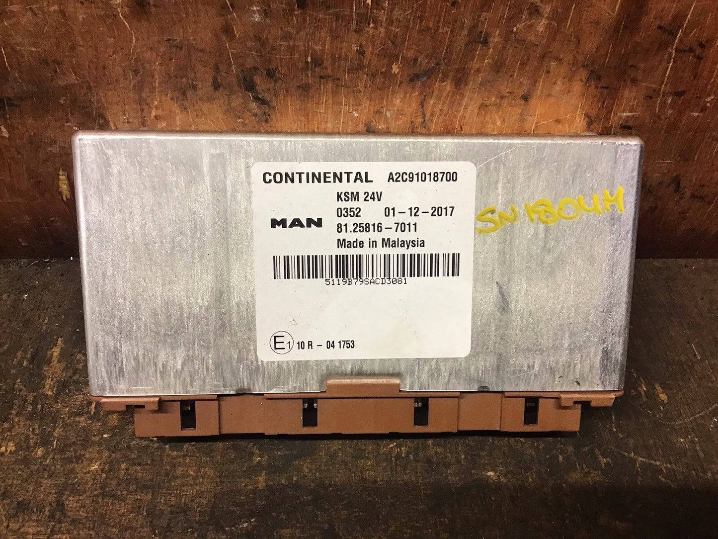 MAN TGX TGS KSM CONTROL UNIT 81.25816-7011 A2C91018700 EURO 6 2015-2020