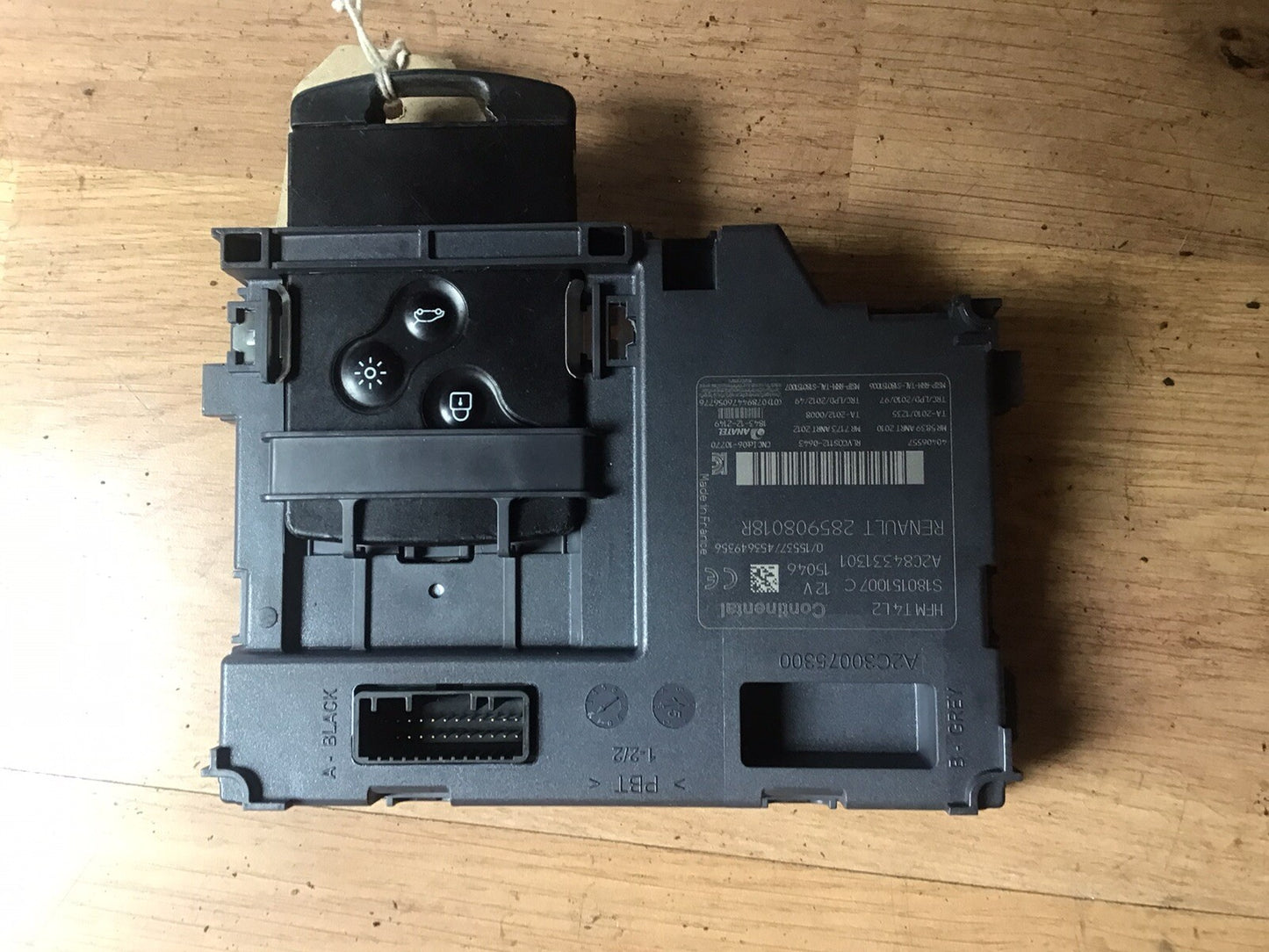 RENAULT CLIO MK4 1.2 PETROL ECU KIT 237103317R D4F740 2013-2019