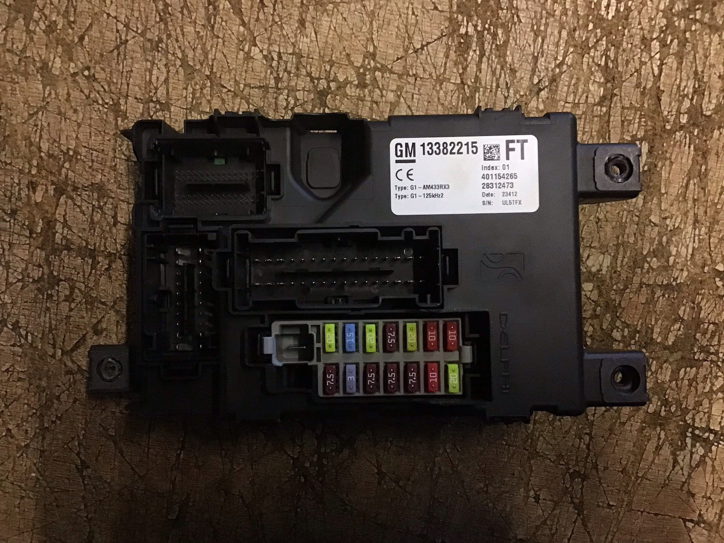 VAUXHALL CORSA D 1.2 PETROL ECU KIT 55590540 ABHH A12XER 2010-2014