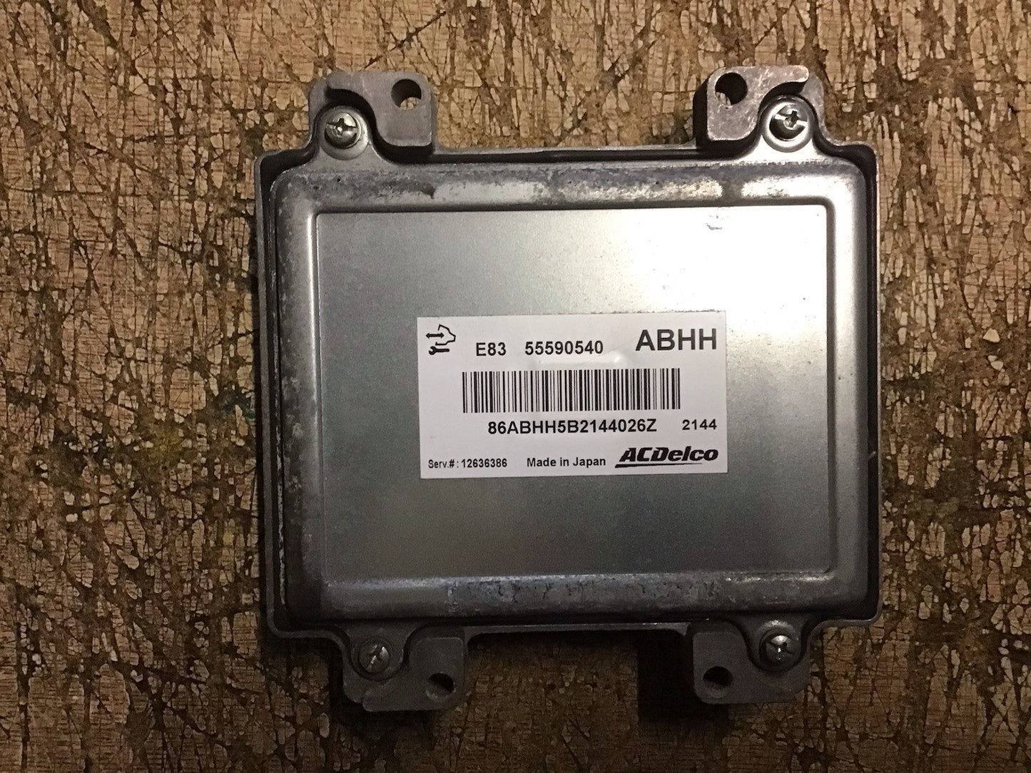 VAUXHALL CORSA D 1.2 PETROL ECU KIT 55590540 ABHH A12XER 2010-2014