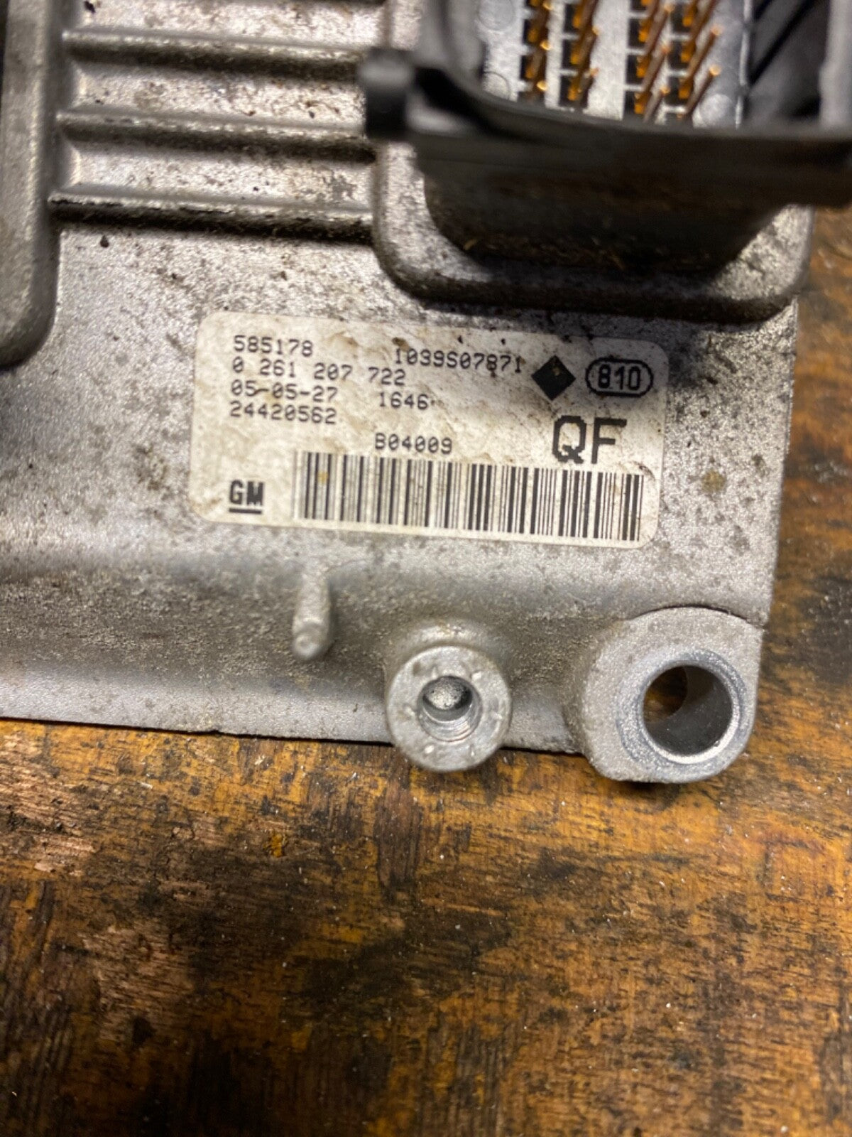 VAUXHALL ASTRA  1.4 PETROL  ECU KIT 0261207722 24420562 Z14XEP  2005-2009