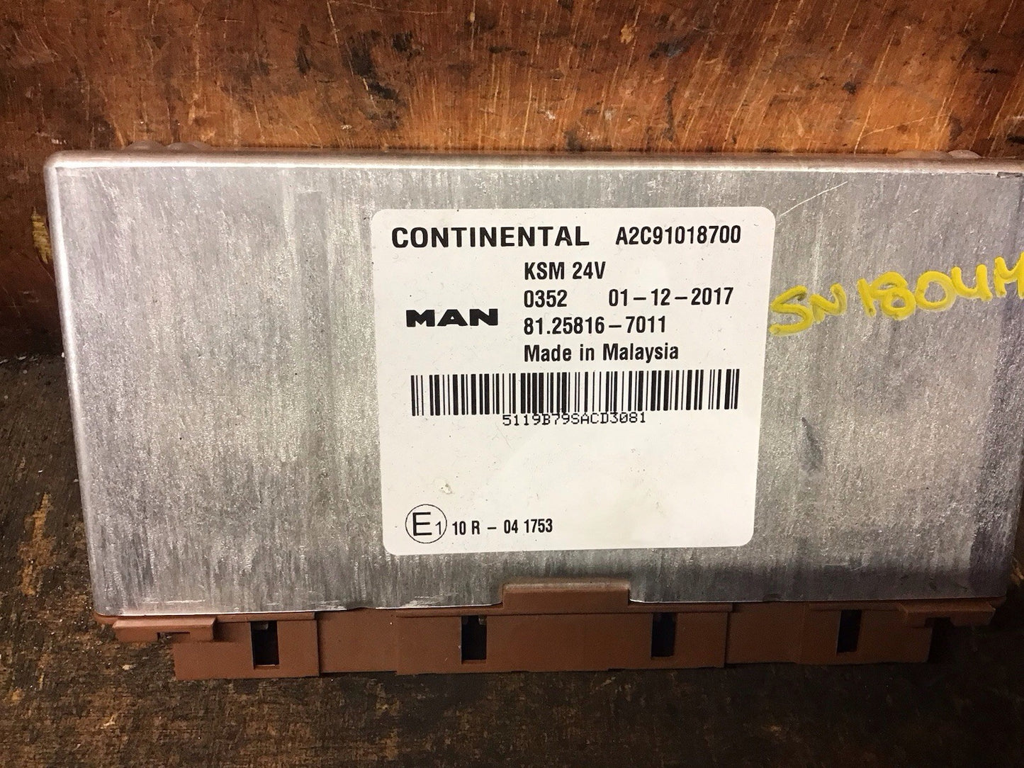 MAN TGX TGS KSM CONTROL UNIT 81.25816-7011 A2C91018700 EURO 6 2015-2020