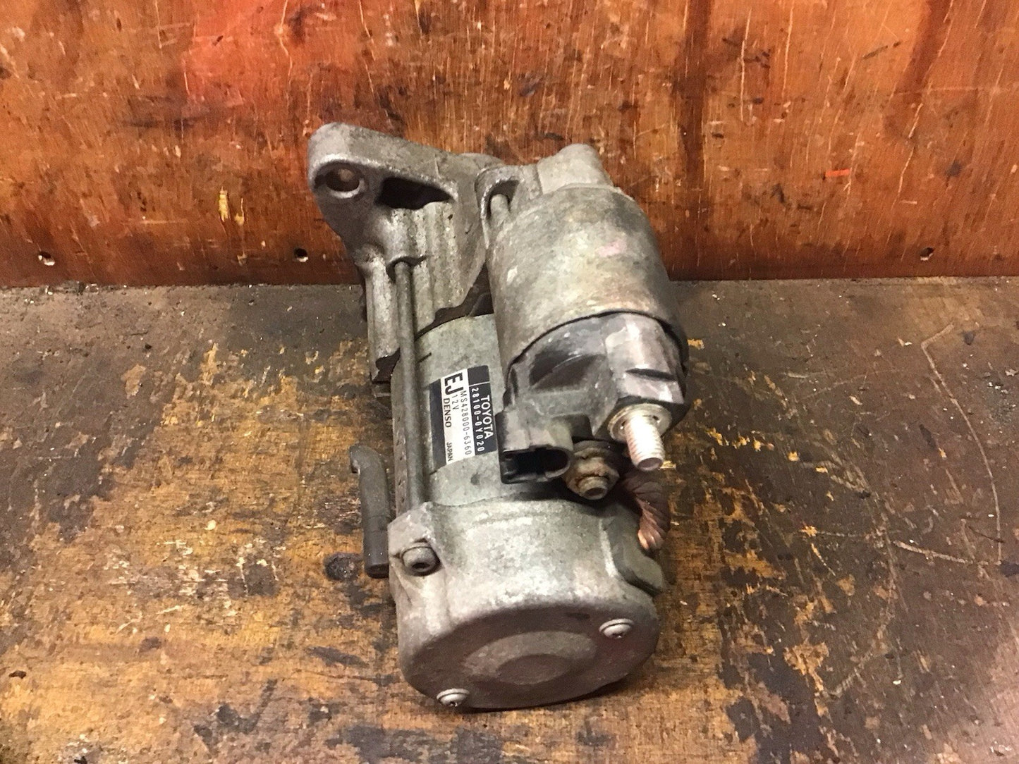 TOYOTA YARIS MK2 1.3 PETROL STARTER MOTOR 28100-0Y020 6 SPEED 2006-2011