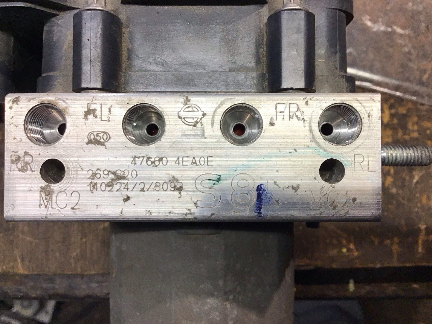 NISSAN QASHQAI J11E ABS PUMP MODULE 47660 4EA0E 2013-2019