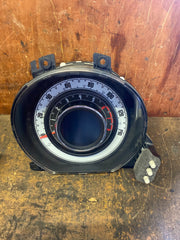 FIAT 500 1.2 PETROL SPEEDO CLOCK SPEEDOMETER 735516034 58802 MILES 2008-2016