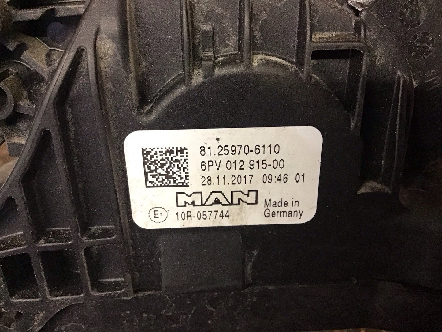 MAN TGX TGS 81.25970-6110 ACCELERATOR PEDAL 2015-2020