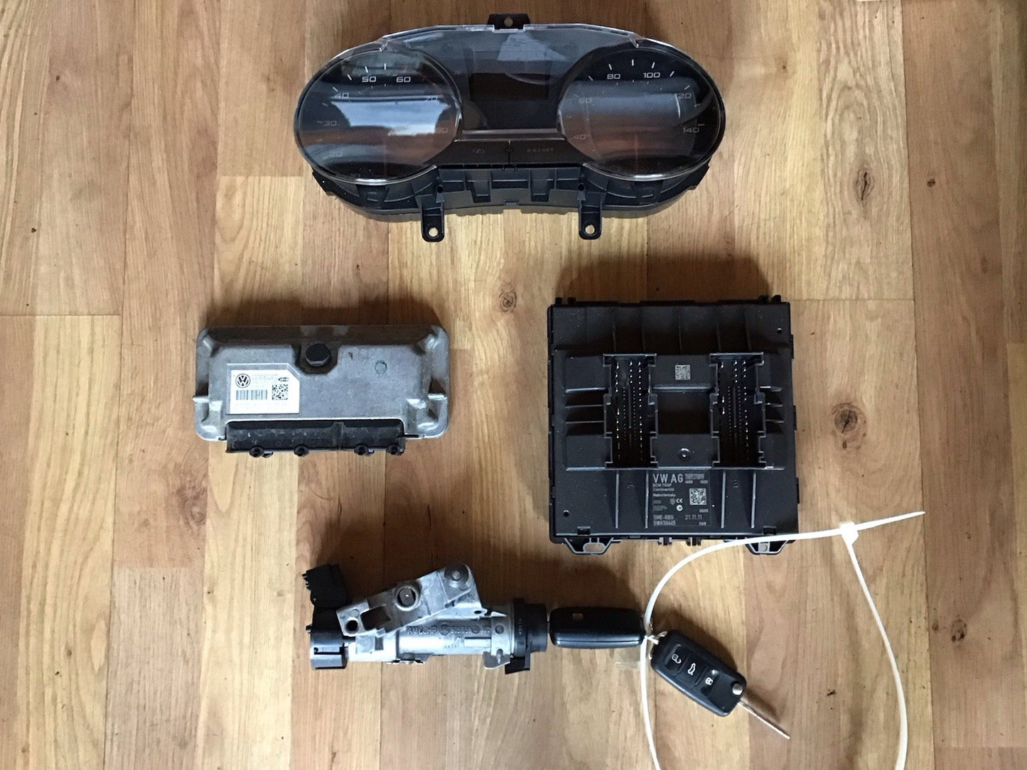 SEAT IBIZA MK4 6J 1.4 PETROL ECU KIT 03C906024CD 2008-2012