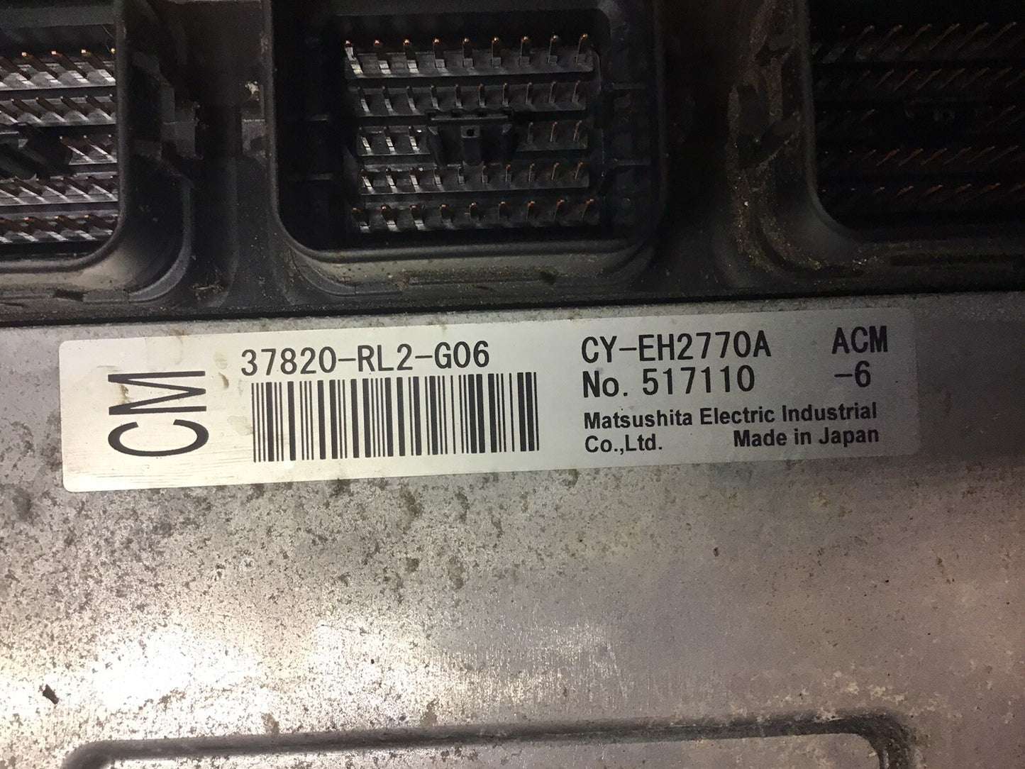 HONDA ACCORD MK8 2.0 PETROL ENGINE CONTROL UNIT ECU 37820-RL2-G06 2009-2015