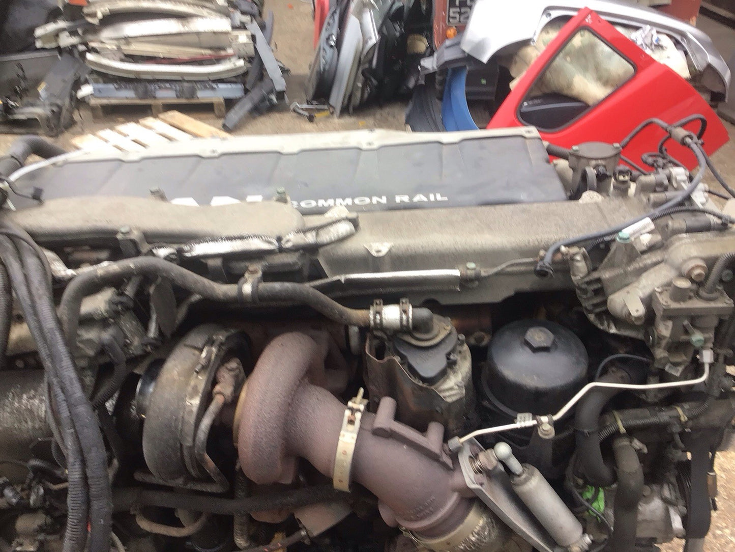 MAN TGX 24.460 DIESEL ENGINE CODE D2676L F52  711.000 KILOMETERS GOOD RUNNER
