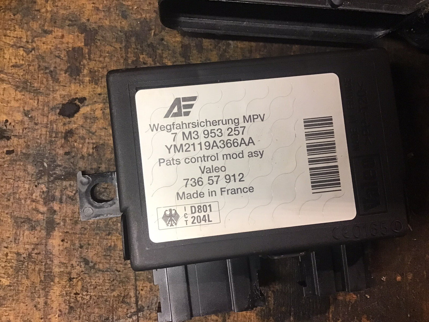 VOLKSWAGEN SHARAN 1.9 TDI ECU KIT 038906019PA 0281012932 2004-2010