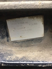 MAN TGX TGS DIFFERENTIAL RATIO 38:15  2.533 81.35010.6301 2015-2020