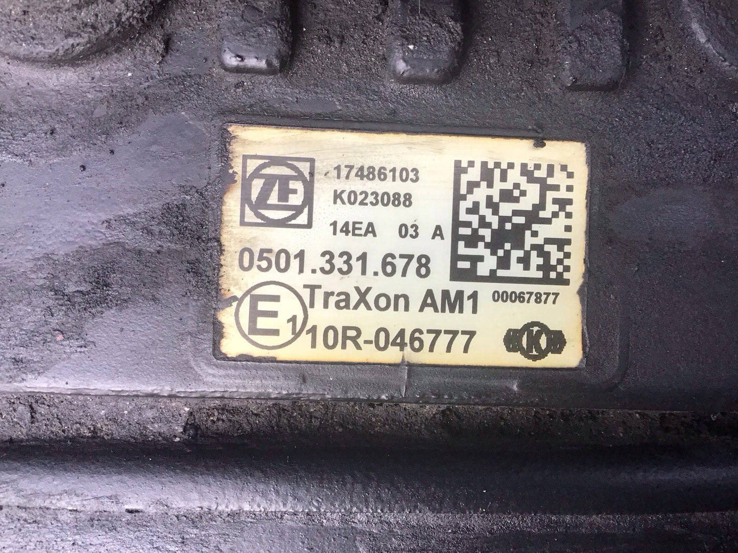 TRAXTON 0501.331.678 GEARBOX ECU COMPUTER ZF MAN TGX EURO 6 2017-2020