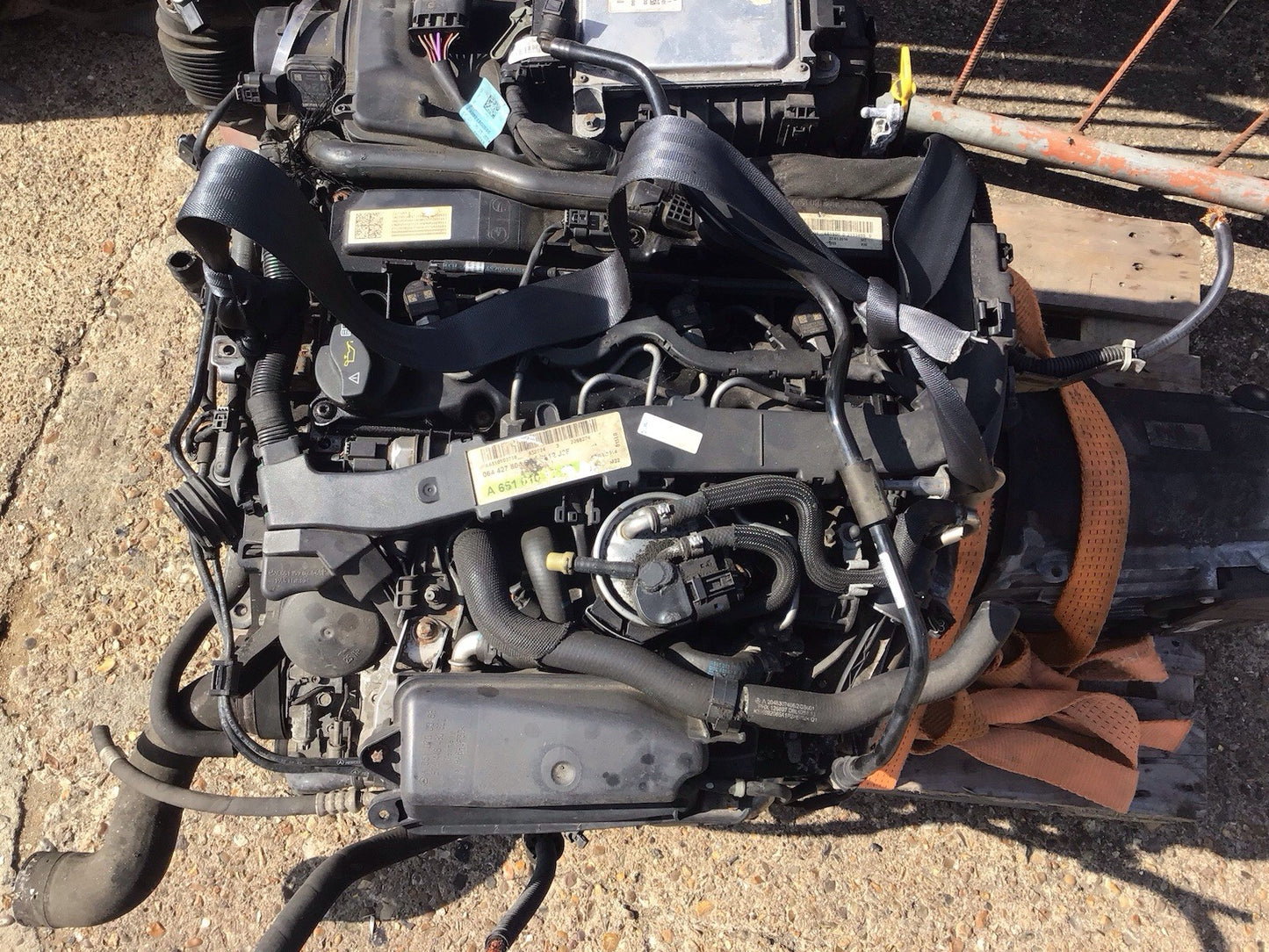 MERCEDES E CLASS W212 DIESEL ENGINE OM651.924 GEARBOX COMPLETE SPARES REPAIRES