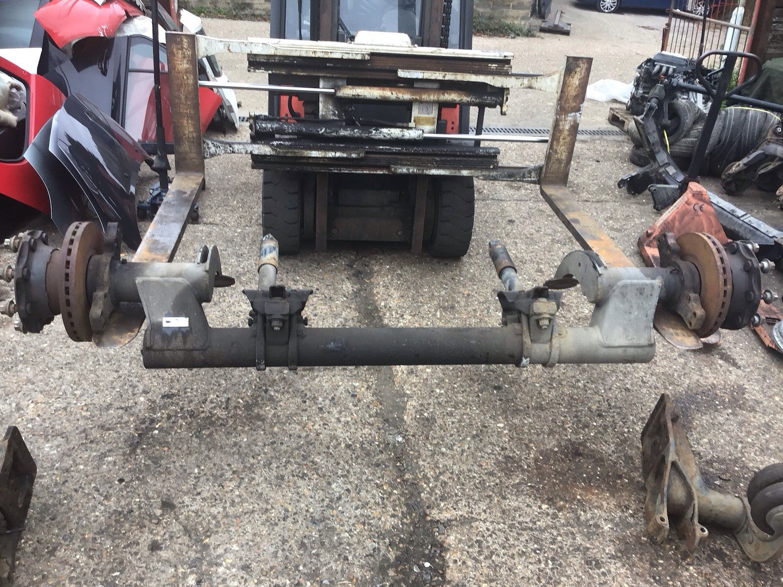 MAN TGX TGS MIDLIFT AXLE HENDRICKSON 19.5" 81.35003.7652 LIGHTWEIGHT  2015-2020