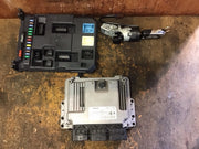 CITROEN DS3 1.6 HDI  ECU KIT 0281017600 9HP 9676830080 2010-2015