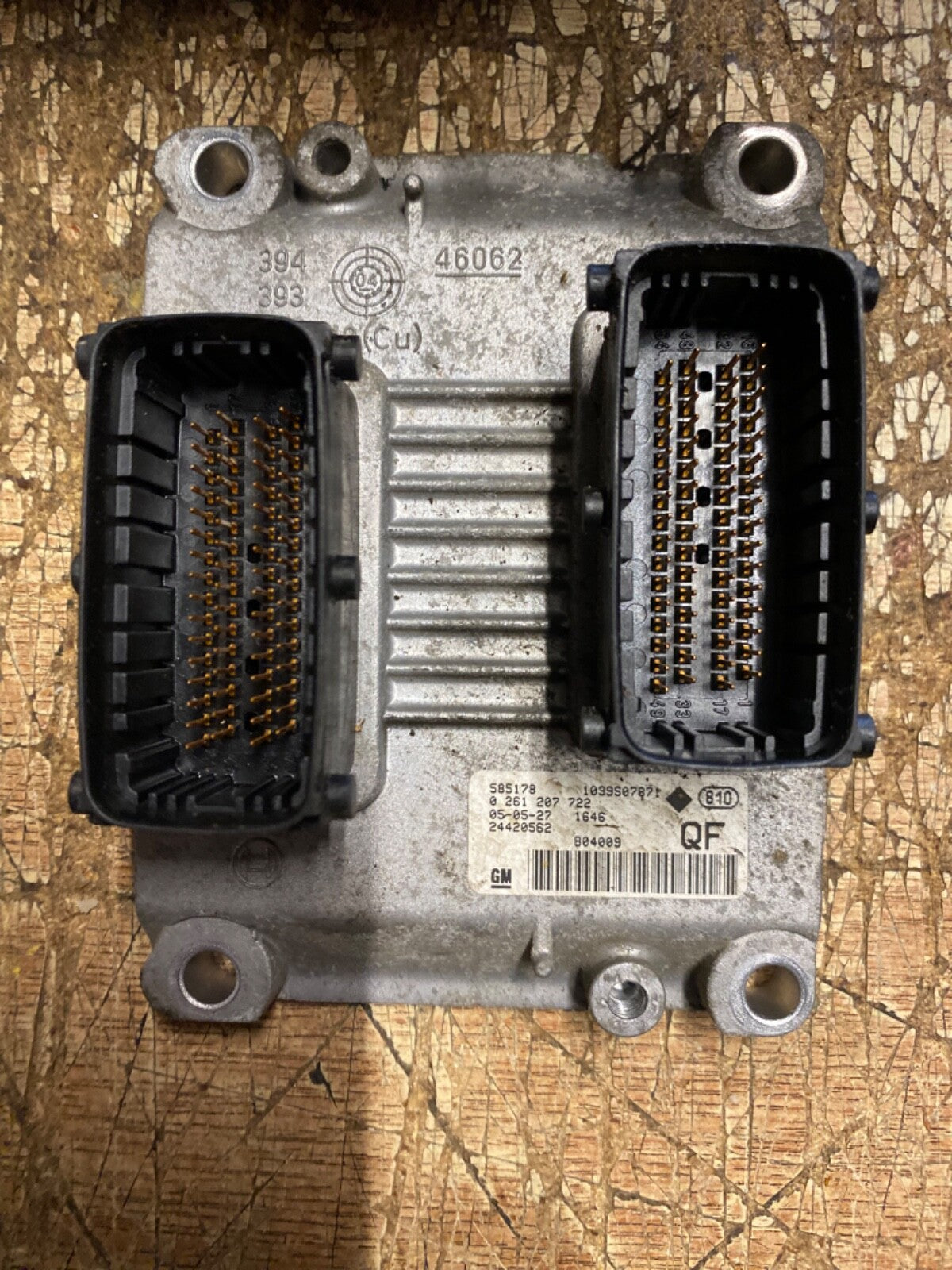 VAUXHALL ASTRA  1.4 PETROL  ECU KIT 0261207722 24420562 Z14XEP  2005-2009
