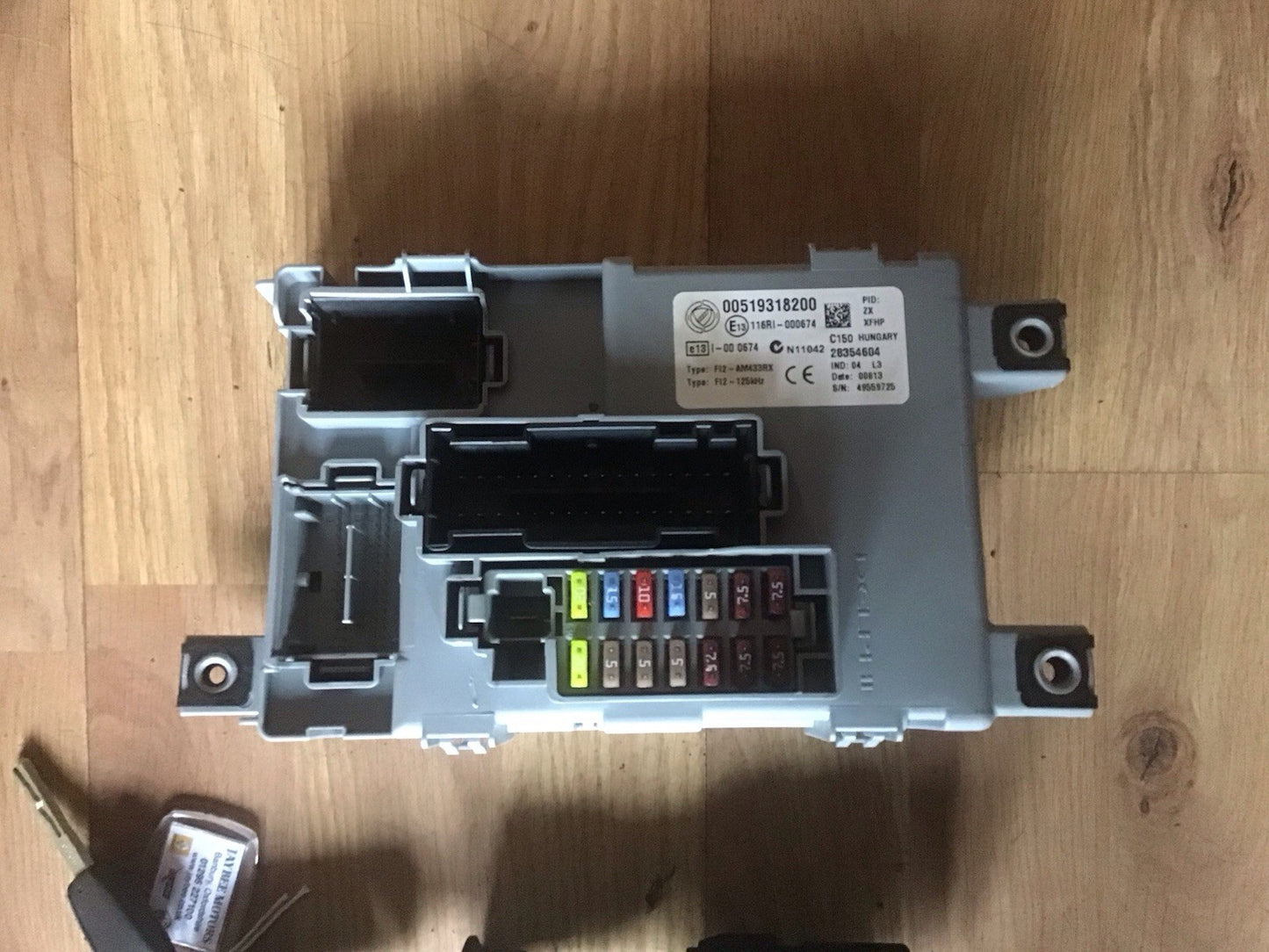 FIAT 500 1.2 PETROL ECU KIT IAW 5SF9.MS D419 2008-2015