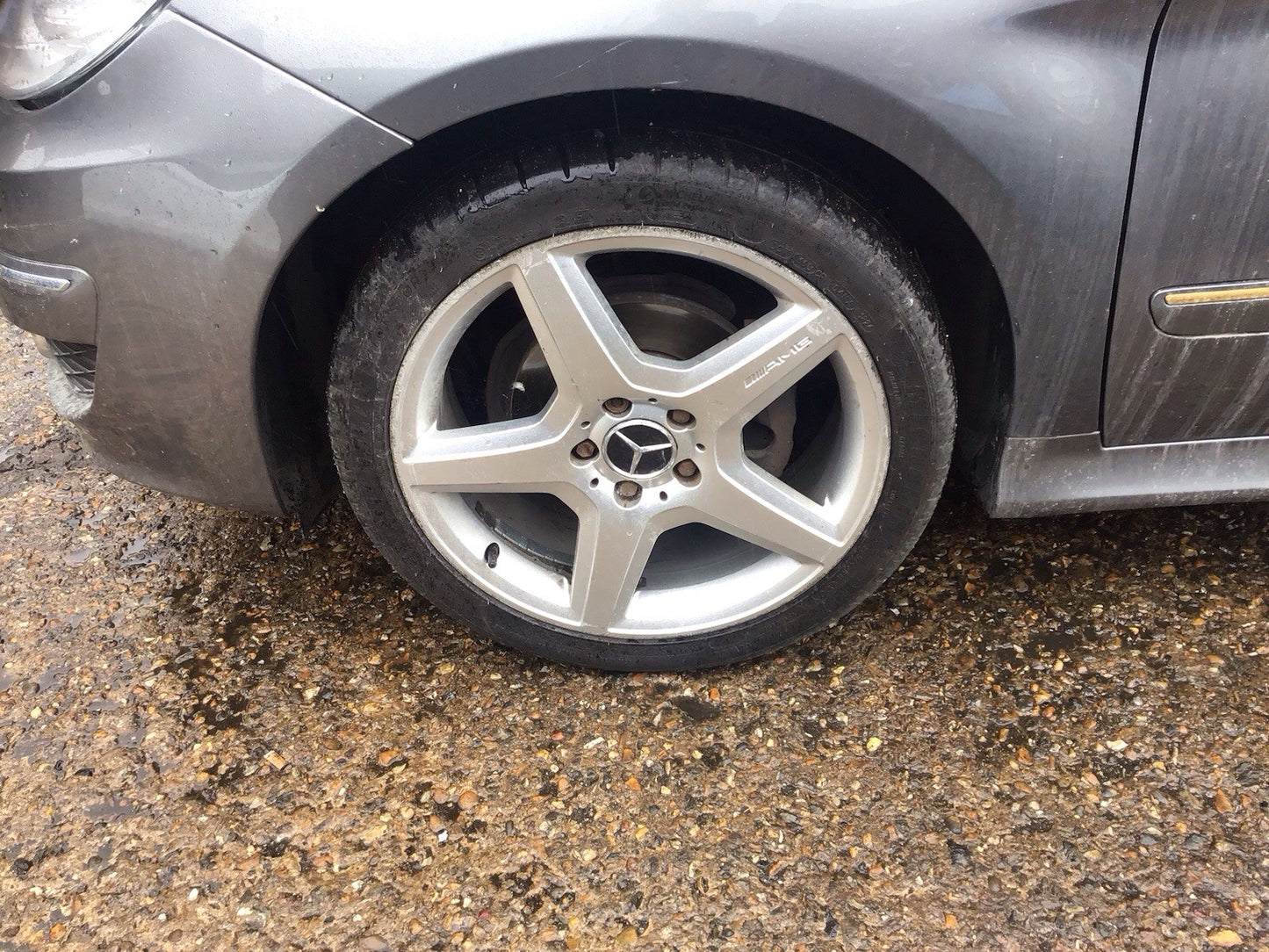 MERCEDES A,B CLASS AMG ALLOY WHEEL 18'' A1694011602 TYRE 225X45X18 2005-2012