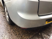 RENAULT LAGUNA MK3 REAR BUMPER SILVER METALLIC SALOON 4 DOOR 2007-2015