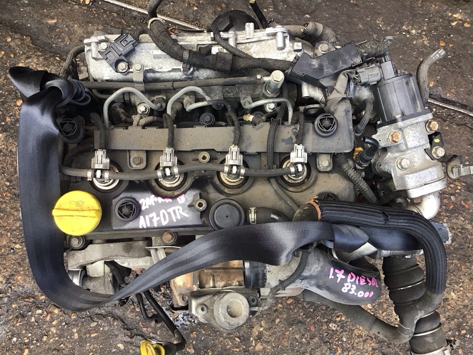 VAUXHALL ZAFIRA B 1.7 CDTI DIESEL ENGINE A17DTR 83000 MILES  2009-2015
