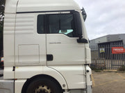 MAN TGX 24.460 DRIVER SIDE O/S DOOR IN WHITE WITHOUT MIRROR 2016-2019