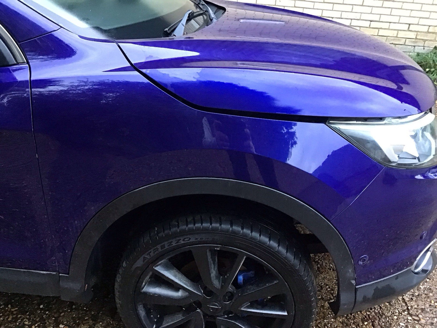 NISSAN QASHQAI J11E DRIVER SIDE WING PANEL INK BLUE METALLIC BRN 2014-2020