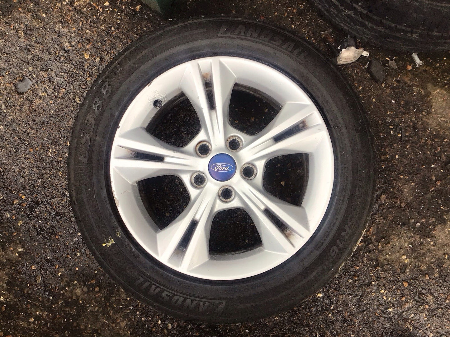 FORD FOCUS MK3 ALLOY WHEEL 16" CM5C-1007-AXA TYRE 215X55X16 2011-2018