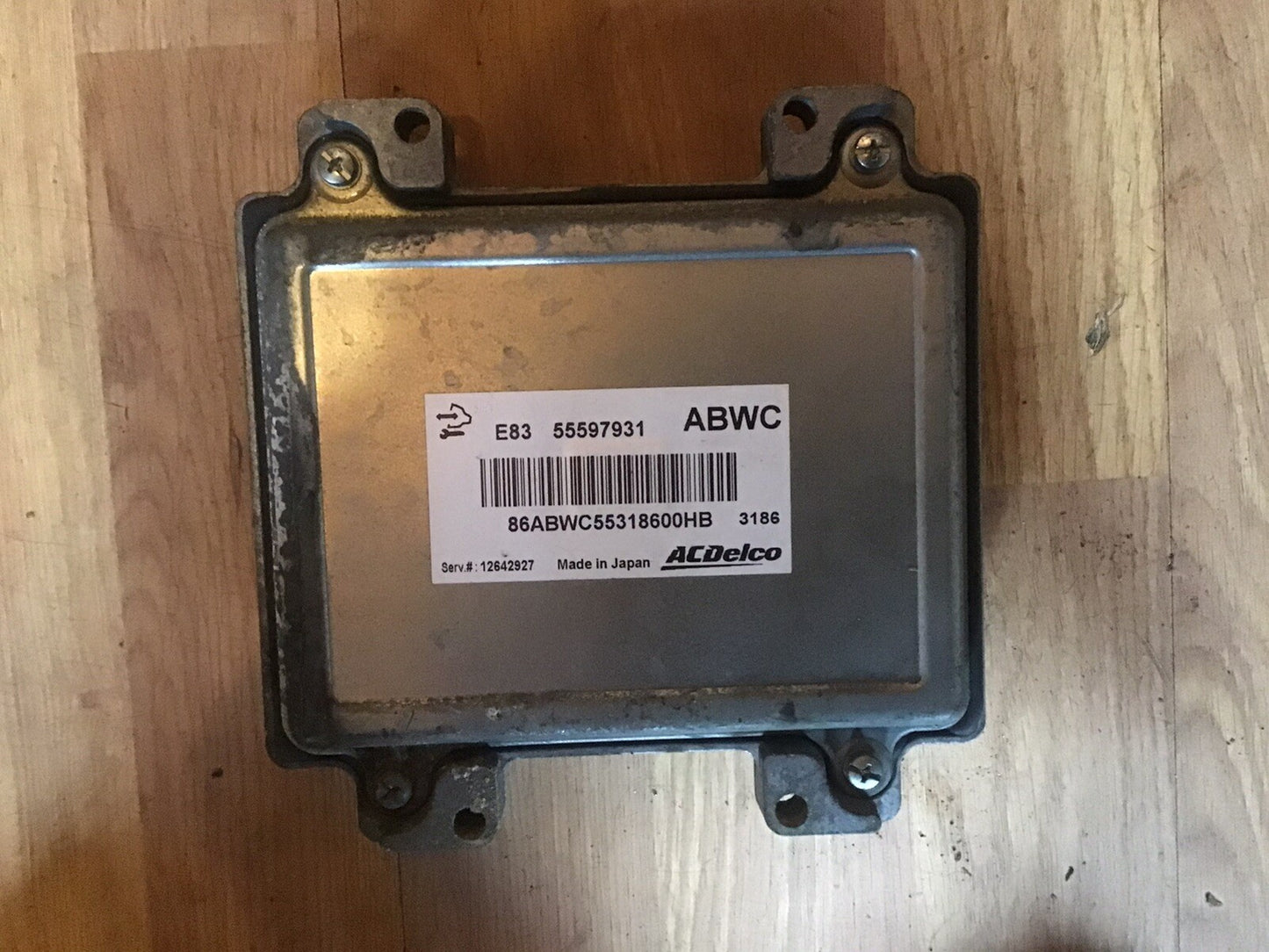 VAUXHALL CORSA D 1.2 PETROL ECU KIT 55597931 ABWC A12XER 2010-2014