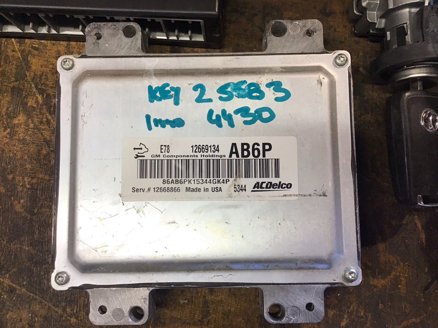 VAUXHALL ADAM 1.2 PETROL ECU KIT 12669134 AB6P B12NEL WITH CODE 2013-2019