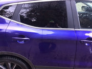 NISSAN QASHQAI J11 DRIVER SIDE REAR DOOR INK BLUE METALLIC BRN 2014-2020