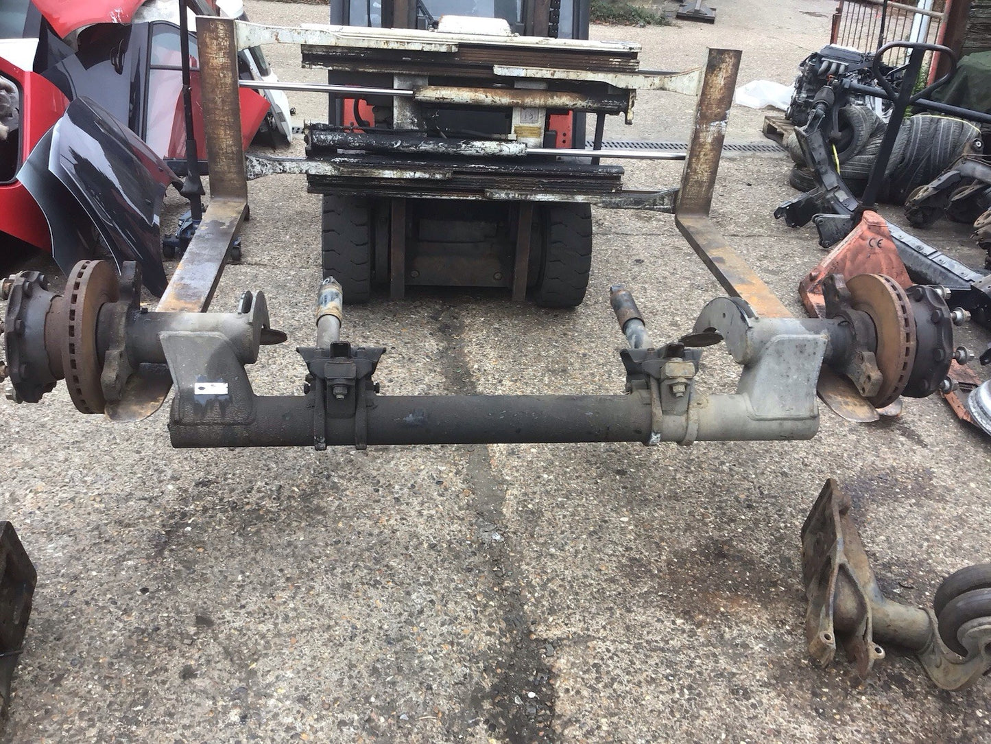 MAN TGX TGS MIDLIFT AXLE HENDRICKSON 19.5" 81.35003.7652 LIGHTWEIGHT  2015-2020