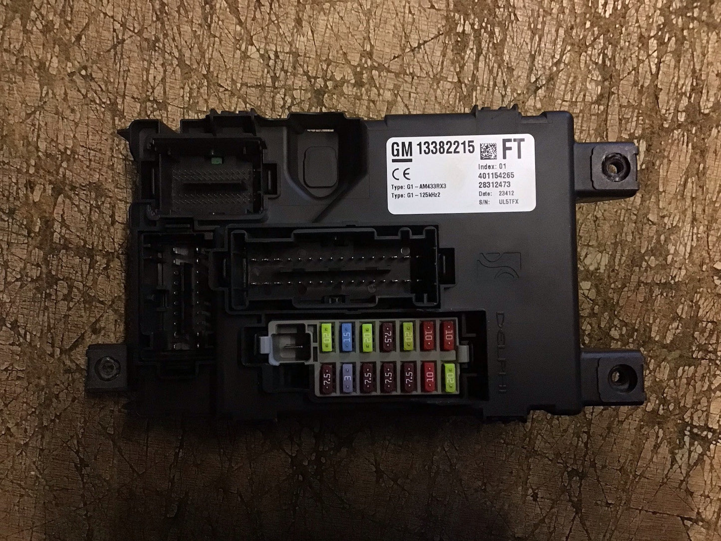 VAUXHALL CORSA D 1.2 PETROL ECU KIT 55590540 ABHH A12XER 2010-2014