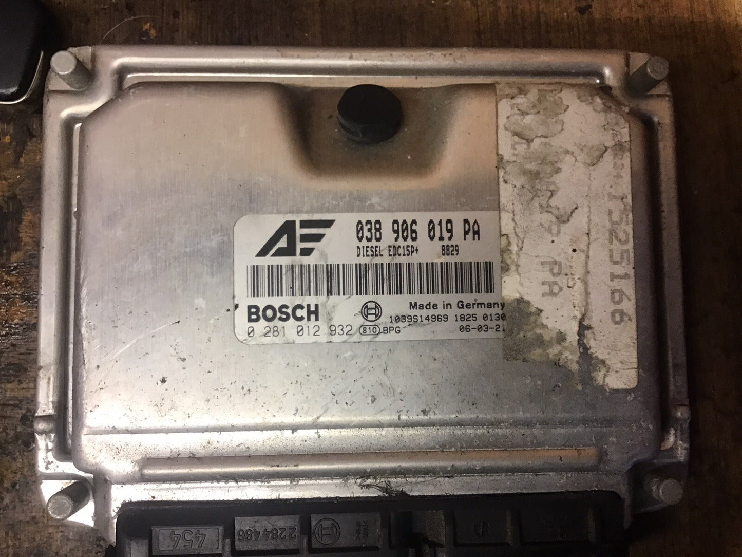 VOLKSWAGEN SHARAN 1.9 TDI ECU KIT 038906019PA 0281012932 2004-2010