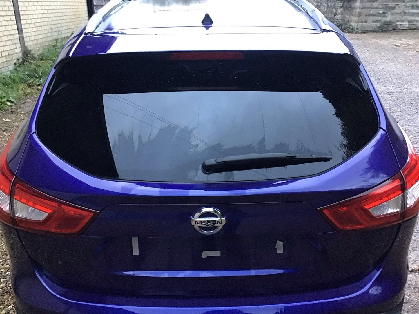 NISSAN QASHQAI J11E TAILGATE IN INK BLUE METALLIC PAINT CODE BRN 2013-2020