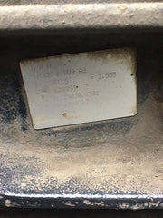 MAN TGX TGS DIFFERENTIAL RATIO 38:15  2.533 81.35010.6301 2015-2020