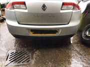 RENAULT LAGUNA MK3 REAR BUMPER SILVER METALLIC SALOON 4 DOOR 2007-2015