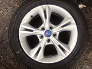 FORD FOCUS MK3 ALLOY WHEEL 16" CM5C-1007-AXA TYRE 215X55X16 2011-2018