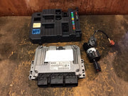 PEUGEOT 308 1.6 PETROL ECU KIT 9664738680 BOSCH  0261201505 5FW  2007-2012