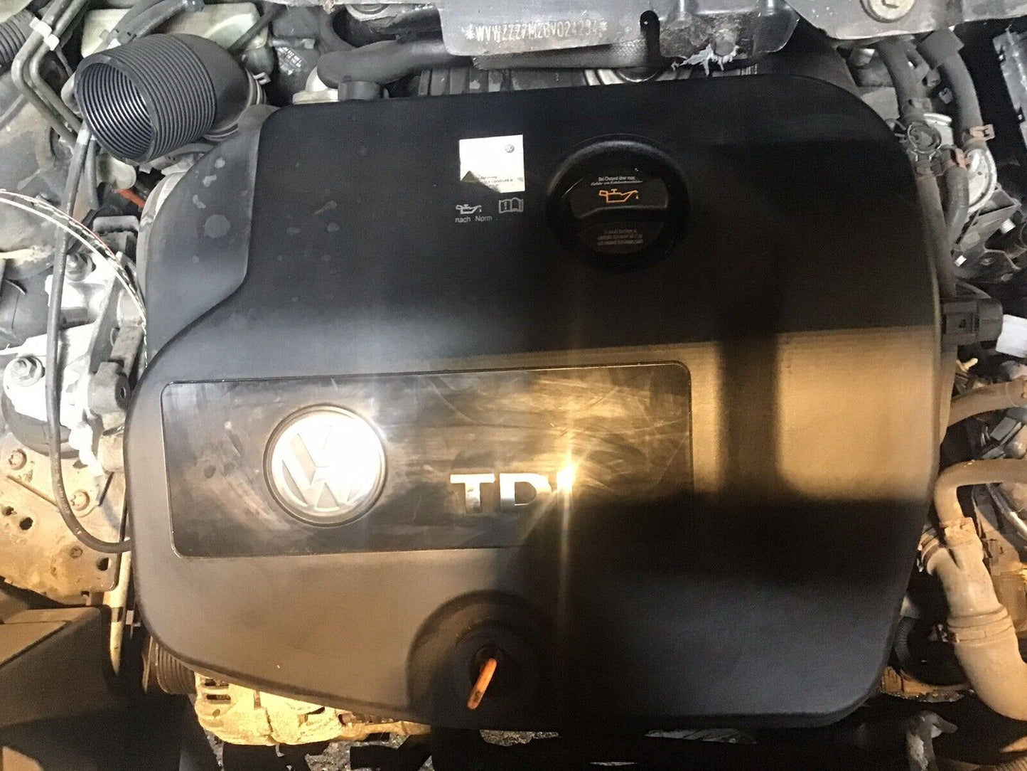 VOLKSWAGEN SHARAN 1.9TDI DIESEL ENGINE BVK 112000 MILES 2005-2010