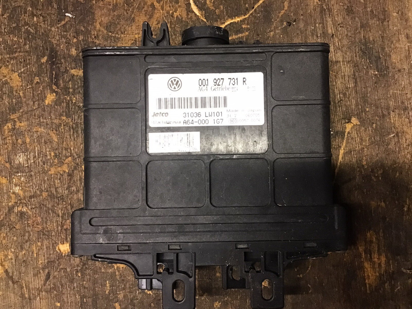 VOLKSWAGEN POLO 9N3 AUTOMATIC GEARBOX CONTROL MODULE ECU 001927731R 2005-2009