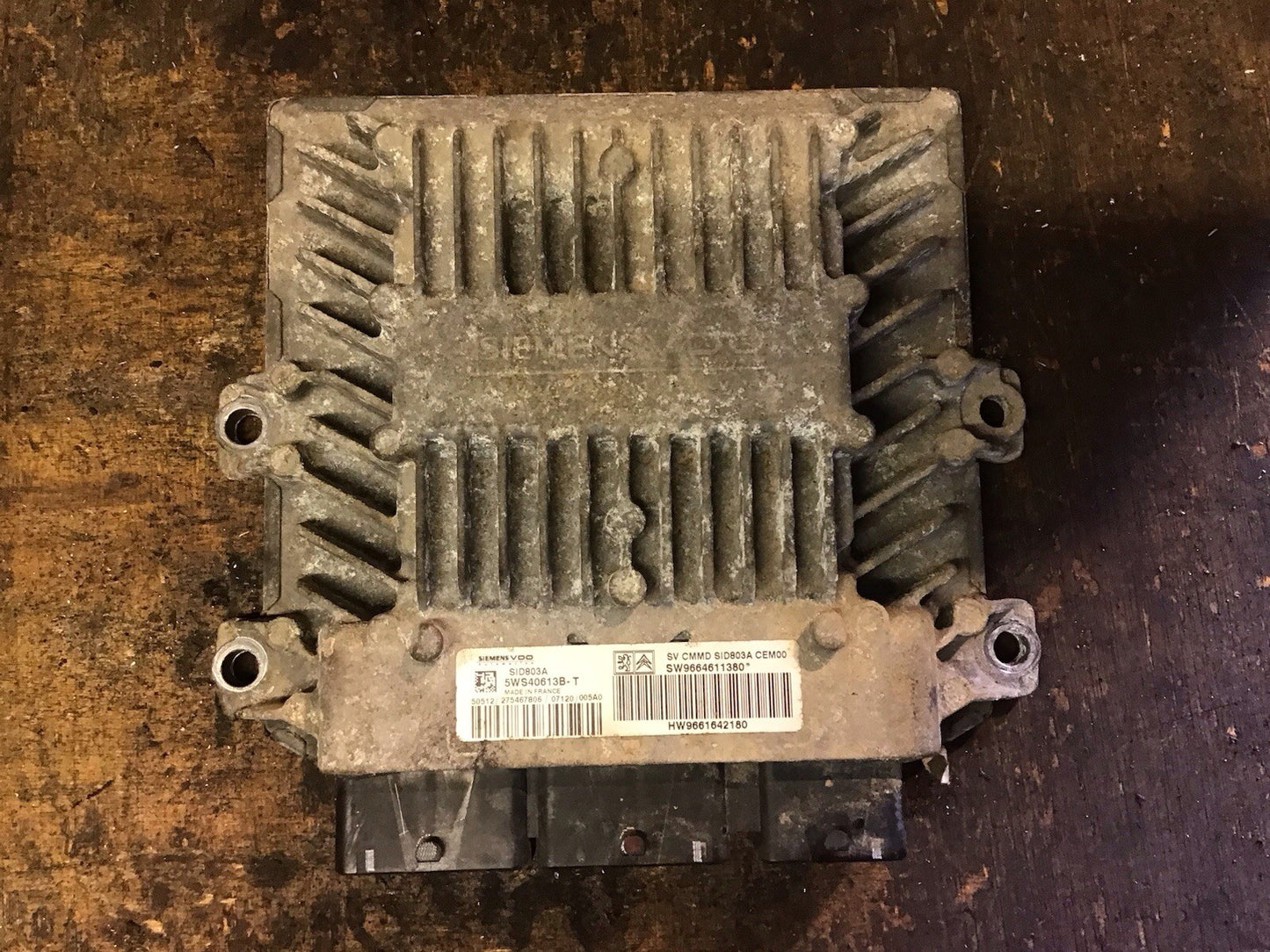 PEUGEOT EXPERT CITROEN 2.0 HDI ENGINE CONTROL UNIT ECU 9664611380