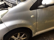 TOYOTA AYGO MK1 PASSENGER SIDE WING PANEL SATIN SILVER METALLIC 1E7 2005-2014