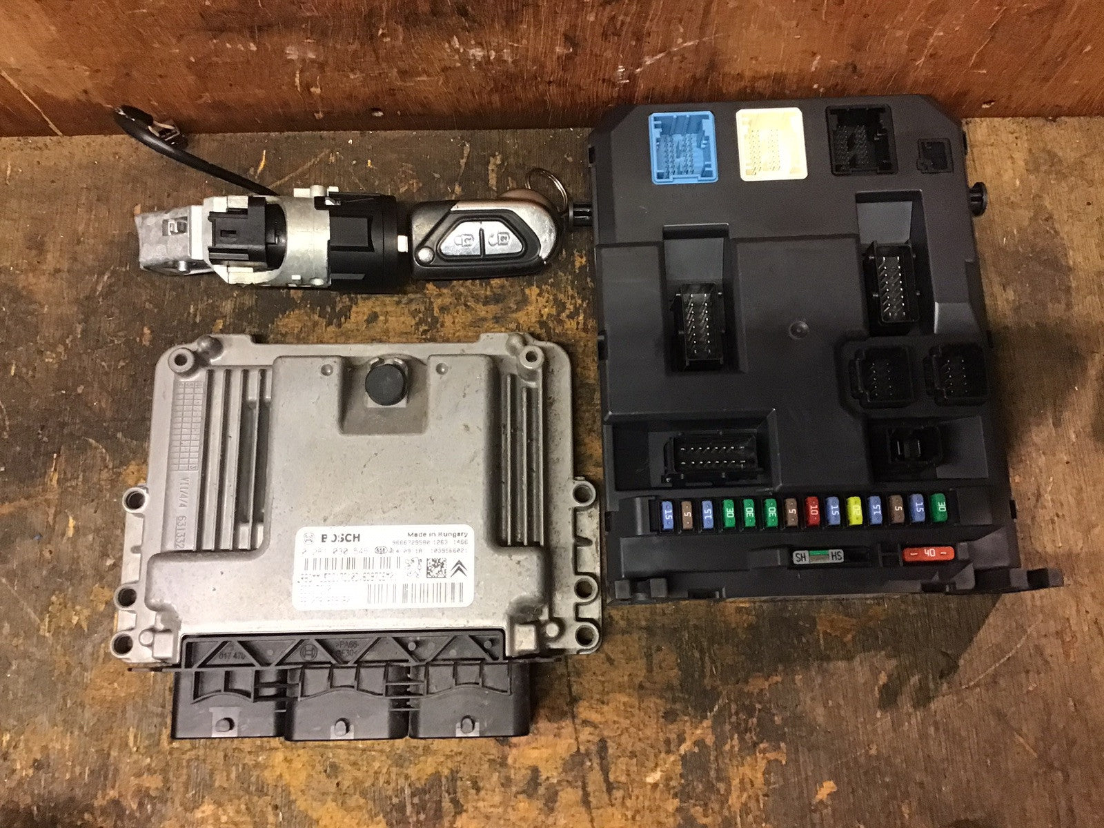 CITROEN DS3 1.6 HDI ECU KIT 9807885980 BOSCH 0281030436 9HP 2010-2015
