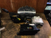VAUXHALL CORSA D 1.0 PETROL ECU KIT 55576683 AAPJ A10XEP 2010-2014