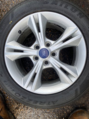 FORD FOCUS MK3 ALLOY WHEEL 16" CM5C-1007-AXA TYRE 215X55X16 2011-2018